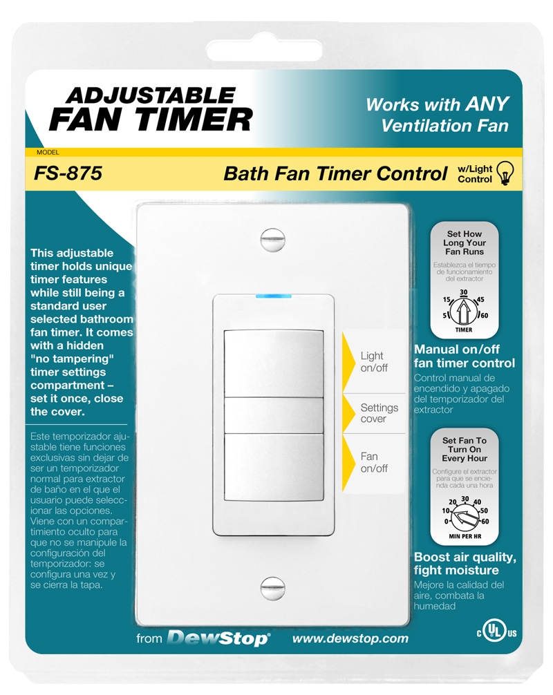 Bath Fan Timer Control - FS-850